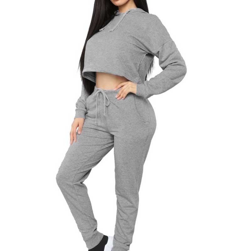 Sweatshirt Hooded Sportswear Set