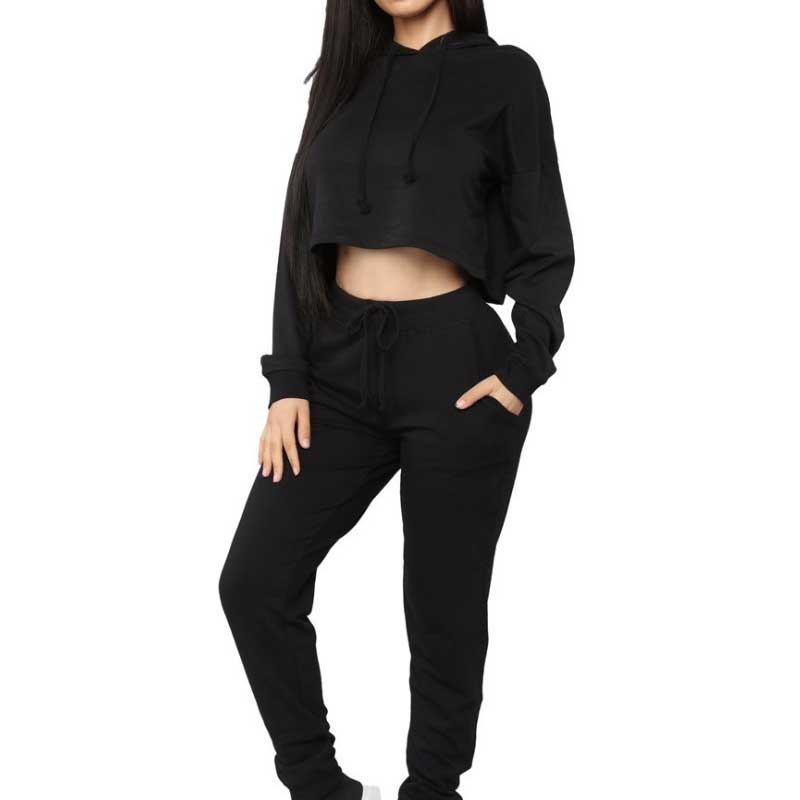 Sweatshirt Hooded Sportswear Set