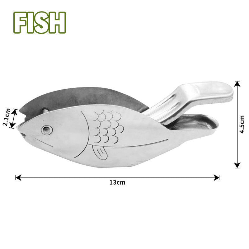 🍋Stainless Steel Acrylic Fish Lemon Squeezer