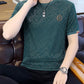 Men'S High-End Round Neck Plus Size T-Shirt