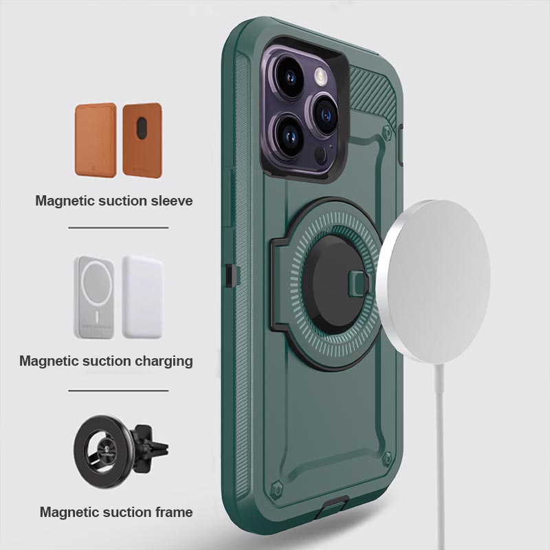 Protective Bracket Magnetic Mobile Phone Case