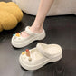 Baotou Half Drag Sandals Clogs