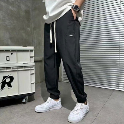 Men'S Ice Silk Casual Pants