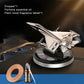 Solar Car Aromatherapy Air Combat Airplane Ornament