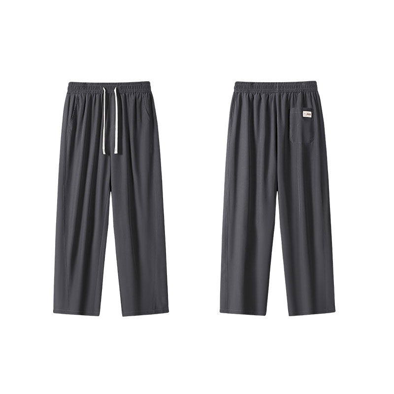 Men'S Straight Wide Leg Pants