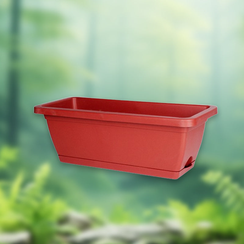 Rectangular Water Storage Flower Pot