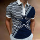 Men'S Polo Shirt Print Short-Sleeved T-Shirt