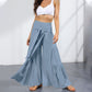 Pleated Wide-Leg Pants