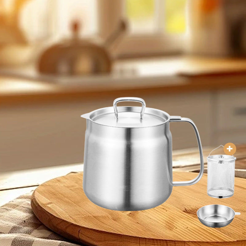 Stainless Steel Oil Filter Pot