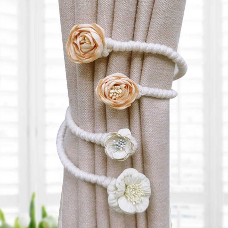 🌹 Rose Flower Curtain Tiebacks 🌹