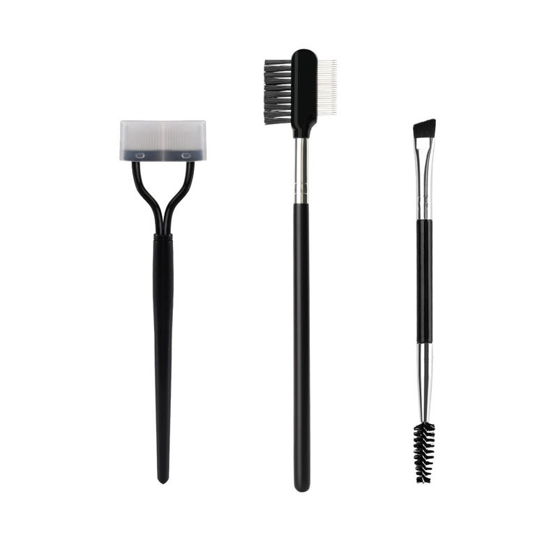 Stainless Steel Double-Ended Brush Mascara Brush