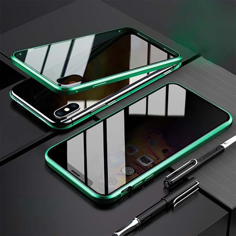 Double Snap Double-Sided Glass Phone Case