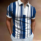 Men'S Polo Shirt Print Short-Sleeved T-Shirt