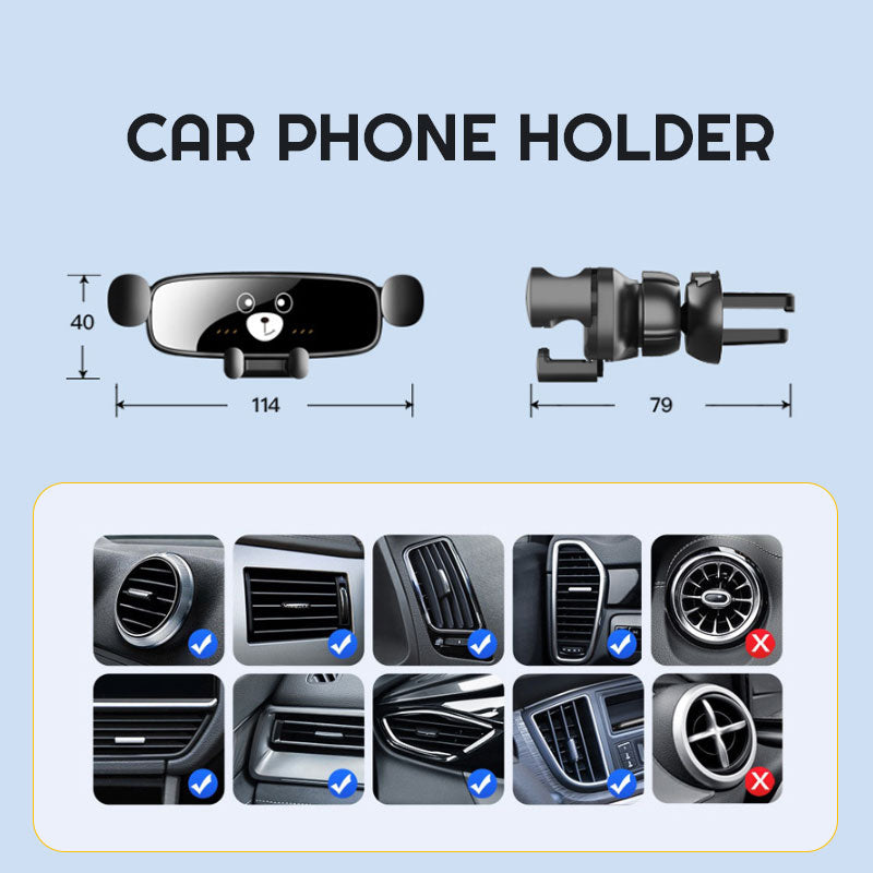 Air Outlet Car Bracket