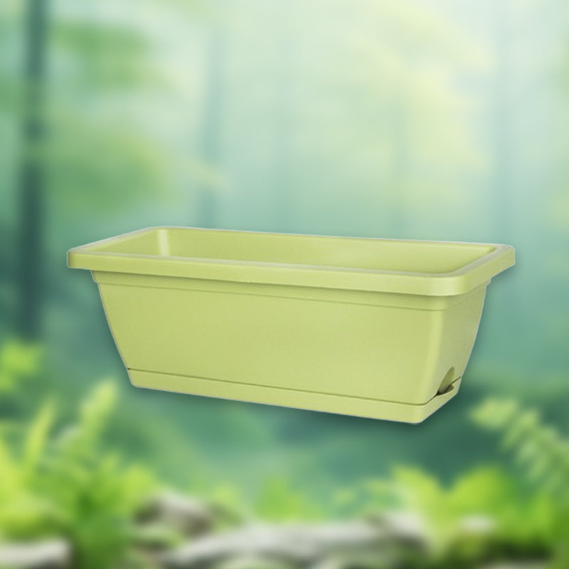 Rectangular Water Storage Flower Pot