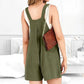 Casual Adjustable Strap Loose Bib Rompers