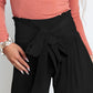 Pleated Wide-Leg Pants