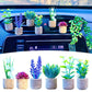 Car Vent Succulent Potted Plants (2pcs)