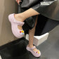 Baotou Half Drag Sandals Clogs