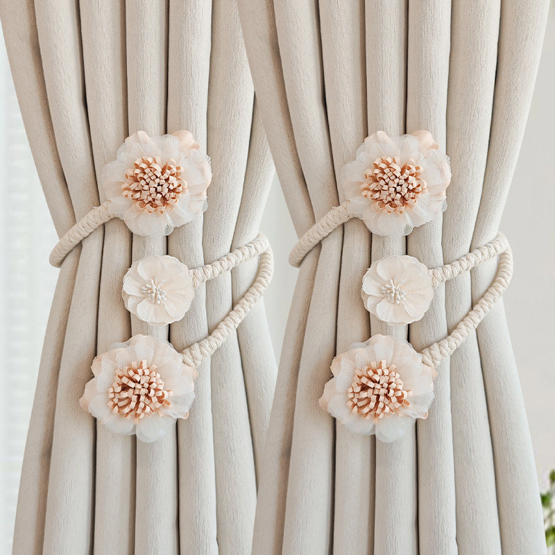 🌹 Rose Flower Curtain Tiebacks 🌹