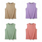 Men'S Pure Cotton Sleeveless T-Shirt