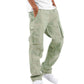 Multi-Pocket Casual Cargo Trousers