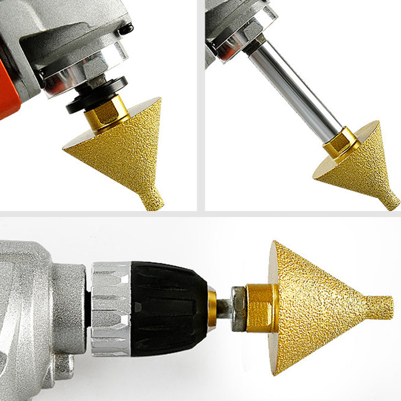 Diamond Beveling Chamfer Bit For Angle Grinders