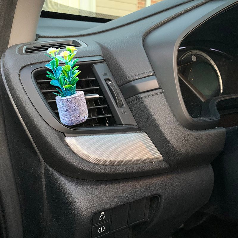 Car Vent Succulent Potted Plants (2pcs)