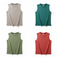 Men'S Pure Cotton Sleeveless T-Shirt