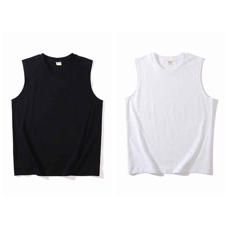 Men'S Pure Cotton Sleeveless T-Shirt