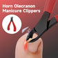 Horn Olecranon Manicure Clippers