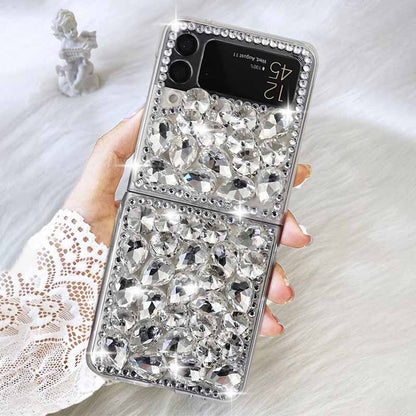 Rhinestone Folding Screen Phone Case