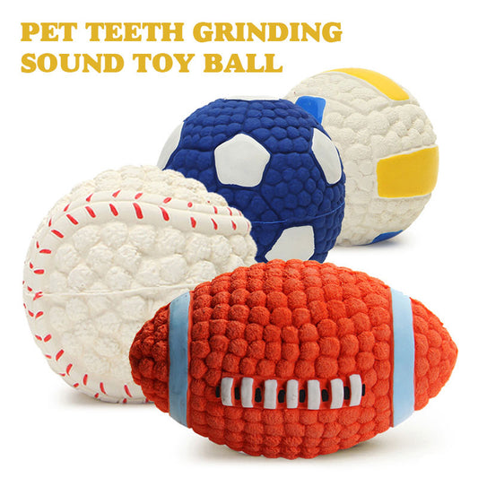 Pet Teeth Grinding Sound Toy Ball