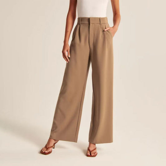 Icy Lightweight Tailored Wide Leg Pants