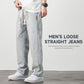 Men's Loose Straight Jeans