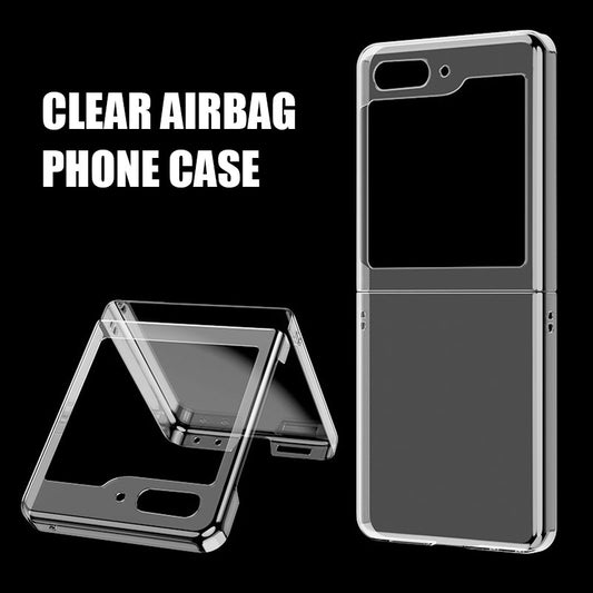 Folding Screen Clamshell Transparent Phone Case