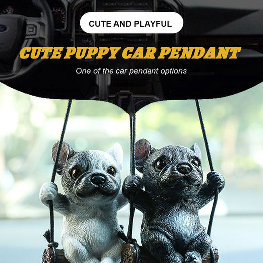 Cute Puppy Car Pendant