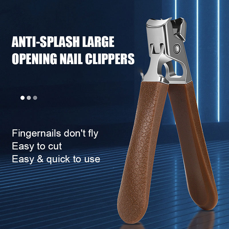 Anti-Splash Large Opening Nail Clippers