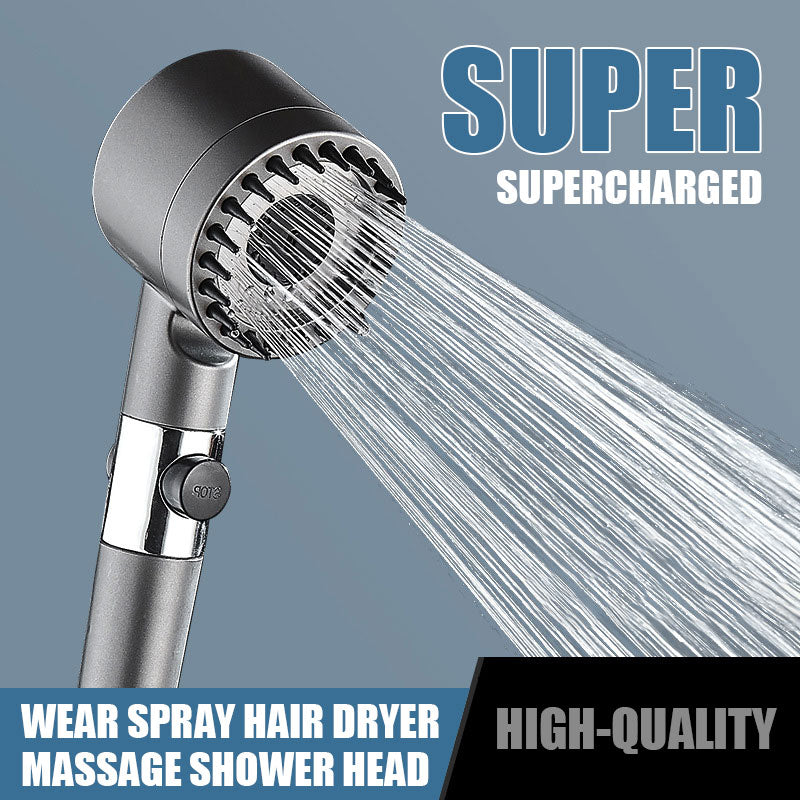 Wear Spray Hair Dryer Massage Shower Head