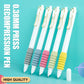 0.38mm Press Decompression Pen (3PCS)