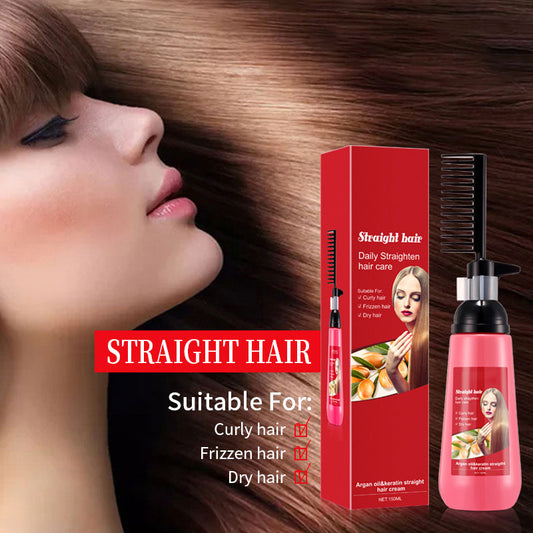 Comb Straight Hair Straightening Cream