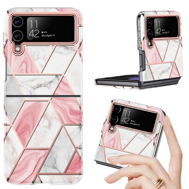 Folding Screen Tpu Marble Phone Case