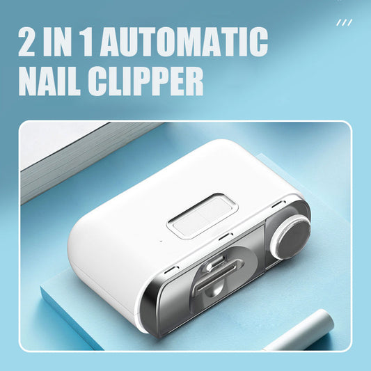 2 In 1 Automatic Nail Clipper