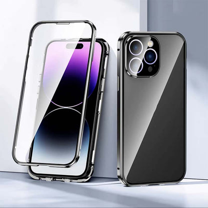 Double Snap Double-Sided Glass Phone Case