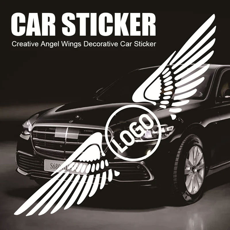 Creative Angel Wings Decorative Car Sticker