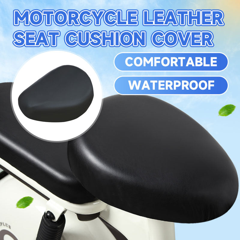 Motorcycle Leather Seat Cushion Cover