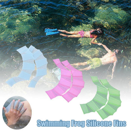 Swimming Frog Silicone Fins