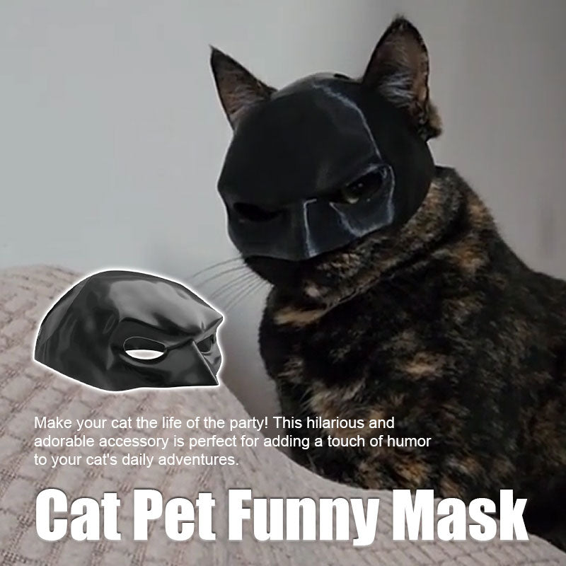 Cat Pet Funny Mask