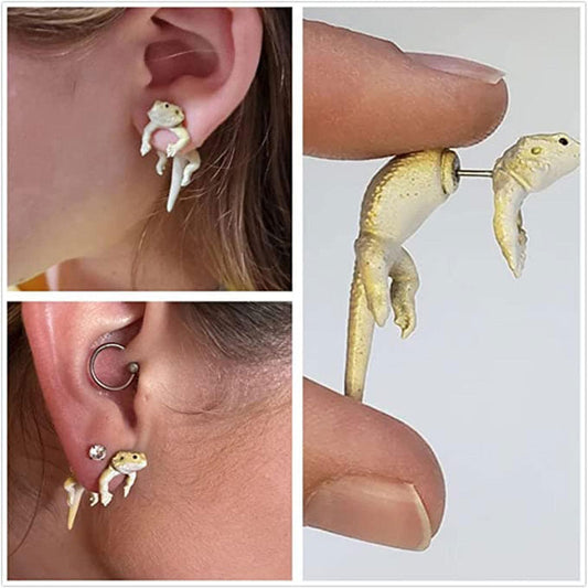 🦎Party Wacky Lizard Stud Earrings