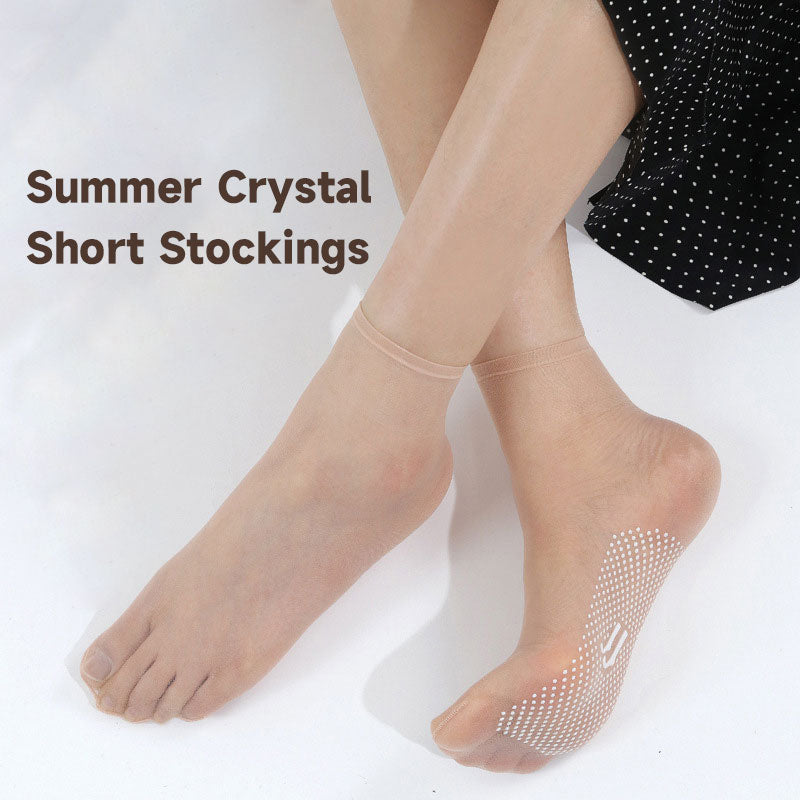 Invisible Non-Slip Crystal Stockings